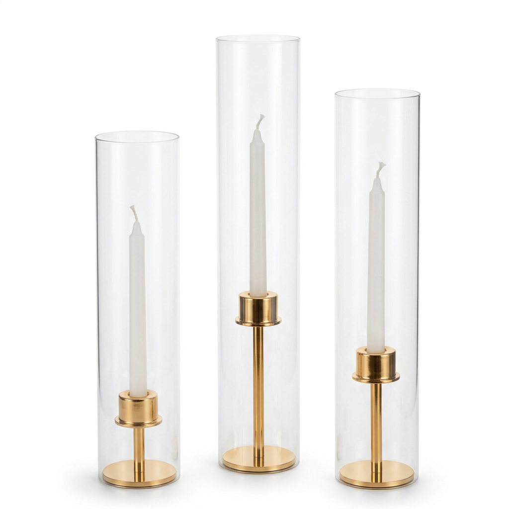 Rent Gold Candlestick Set for your event